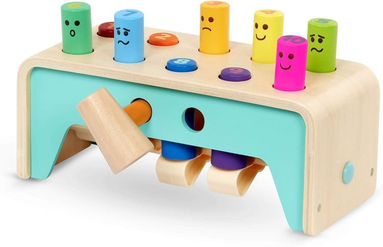 No. 8 - Battat Wooden Hammer Toy - 4