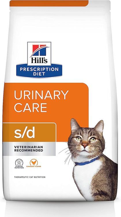 No. 6 - HILL'S PRESCRIPTION DIET s/d Urinary Care Chicken Flavor Dry Cat Food - 1