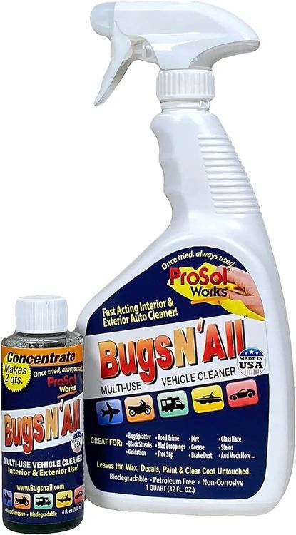 No. 7 - PROSOL WORKS Bugs Splatter N’ All Bug Splatter Remover - 1