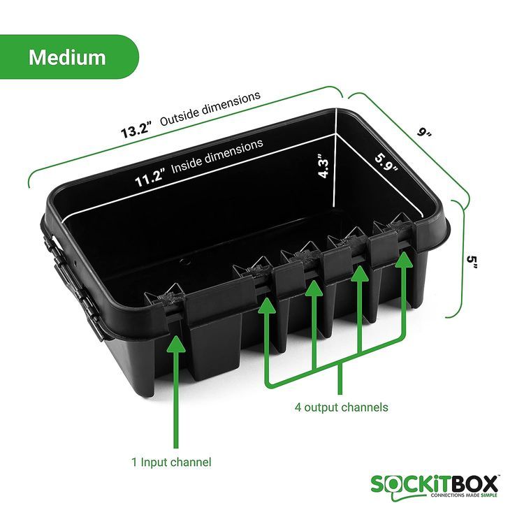 No. 3 - SOCKiTBOX Weatherproof Connection Box - 3