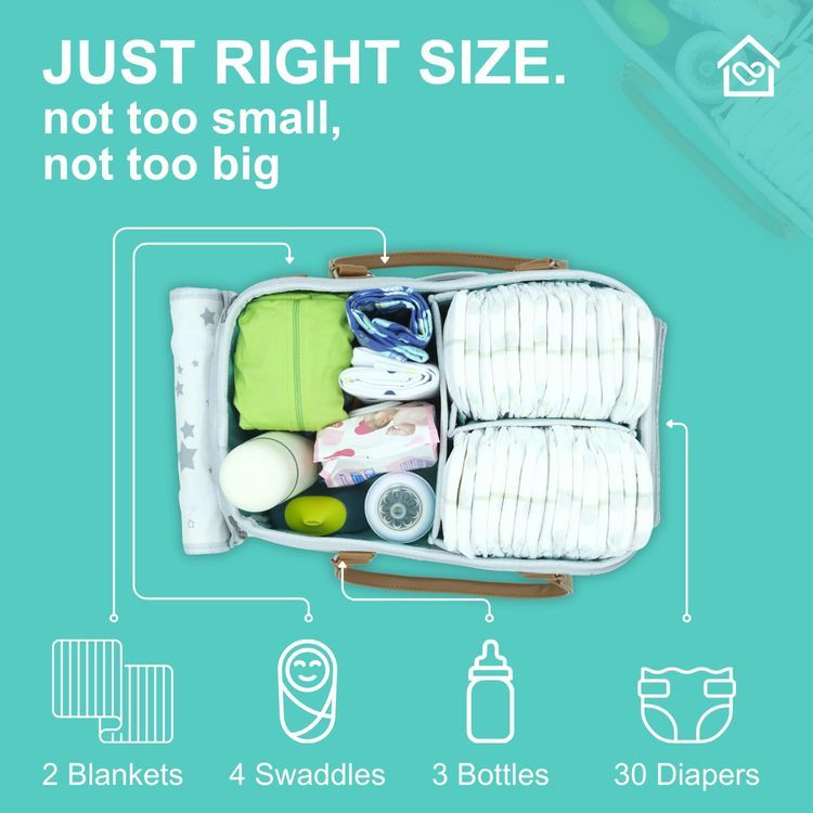 No. 7 - Baby Diaper Caddy Organizer - 4