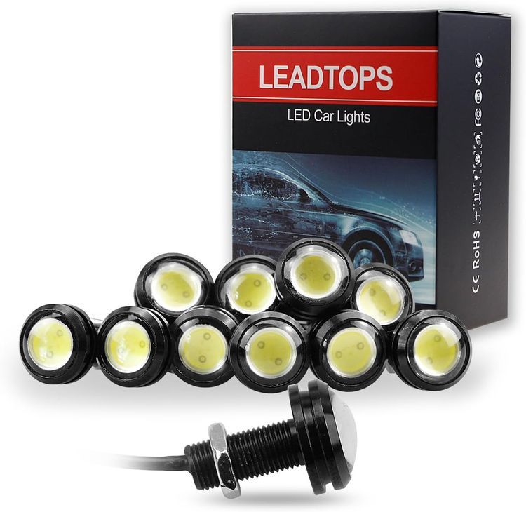 No. 6 - LED Car Fog DRL Daytime Running Light - 1