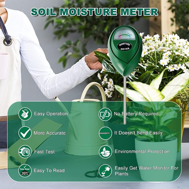 No. 4 - SZHLUX Soil Moisture Meter - 5