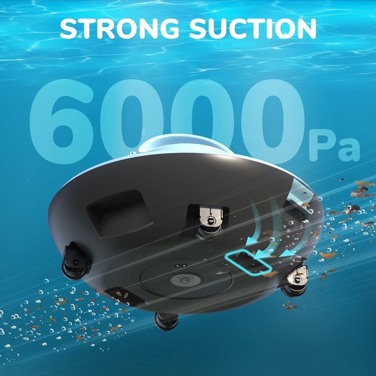 No. 3 - Grennix GX-UFO-BLUE Automatic Pool Cleaner - 5