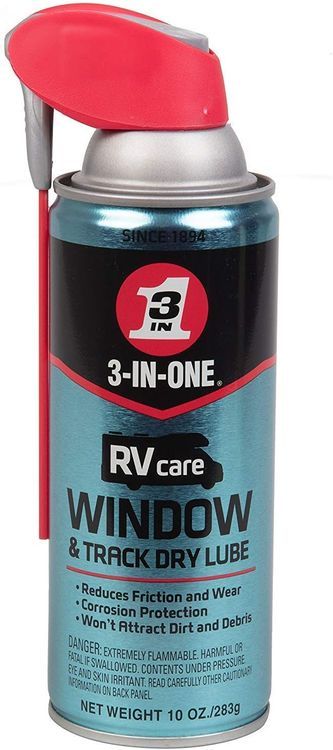 No. 5 - 3-IN-ONE RVcare Slide-Out Silicone Lube and Window & Track Dry Lube - 4