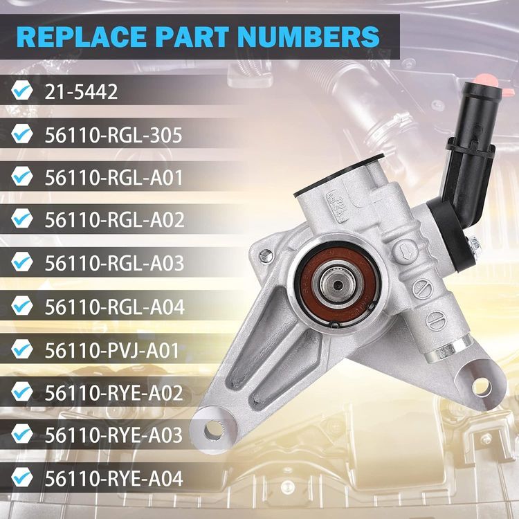 No. 4 - MNJWS Power Steering Pump - 3