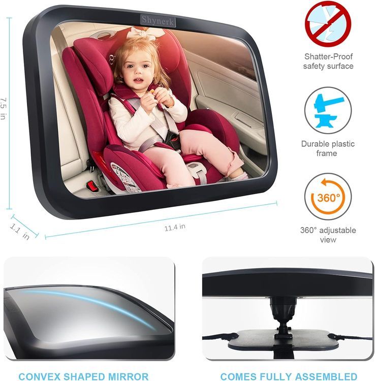 No. 2 - Shynerk Baby Car Mirror - 4