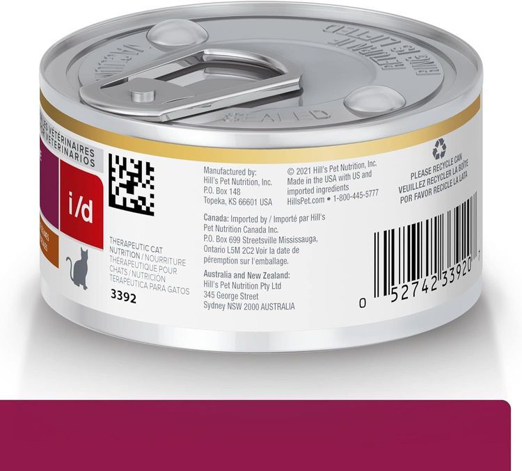 No. 4 - Hill's Prescription Diet i/d Digestive Care Chicken & Vegetable Stew Wet Cat Food - 2