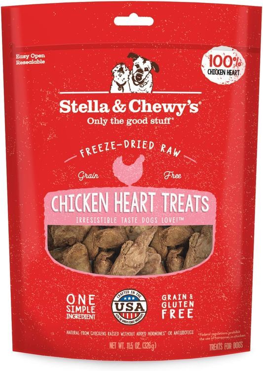 No. 4 - Freeze-Dried Chicken Hearts Dog Treats - 1