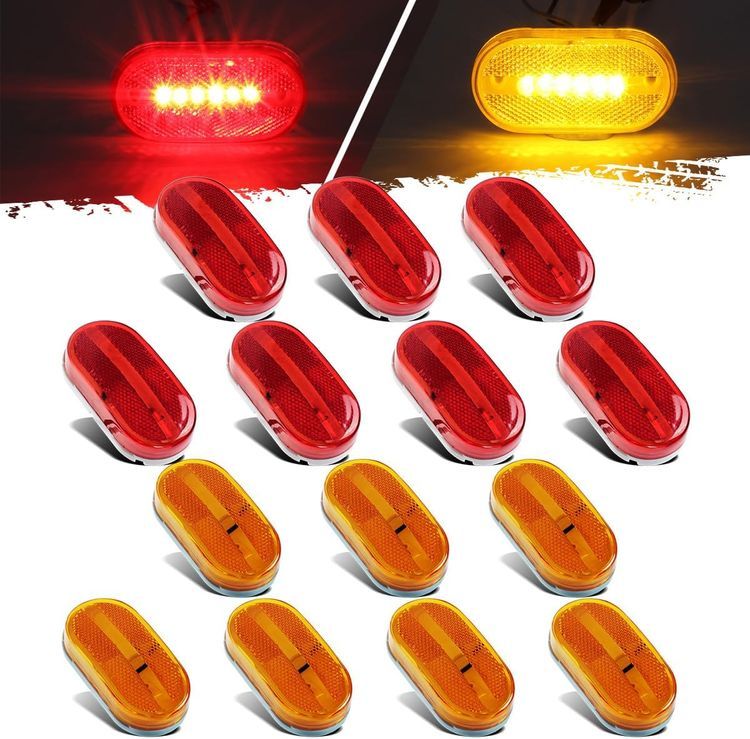 No. 10 - Partsam 4 Inch Trailer Clearance or Side Marker Light - 1