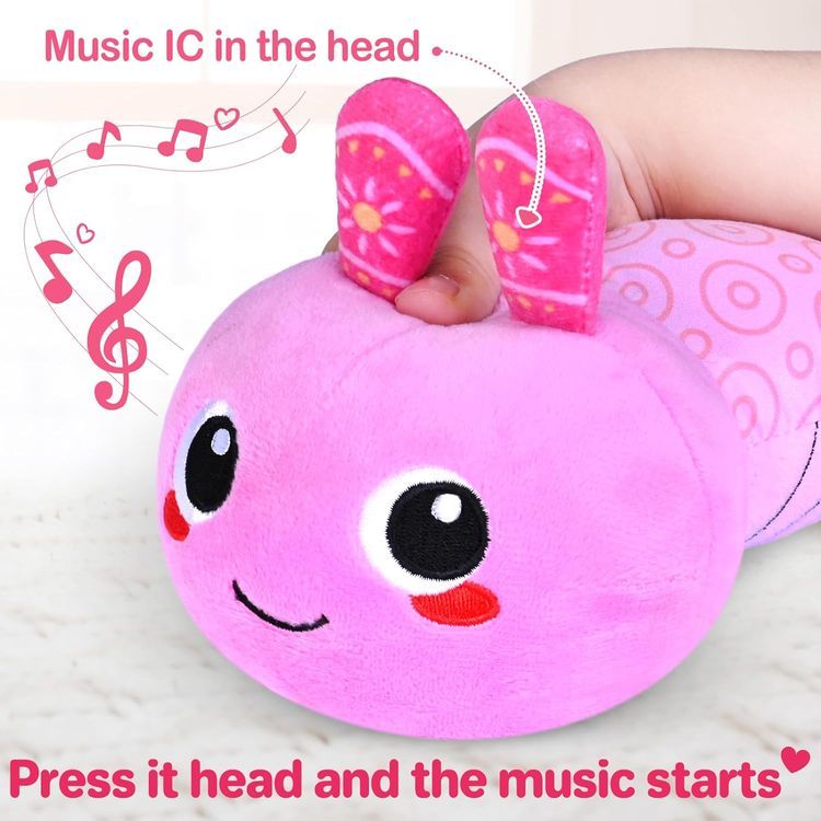 No. 8 - KMUYSL Baby Caterpillar Plush Toy - 4