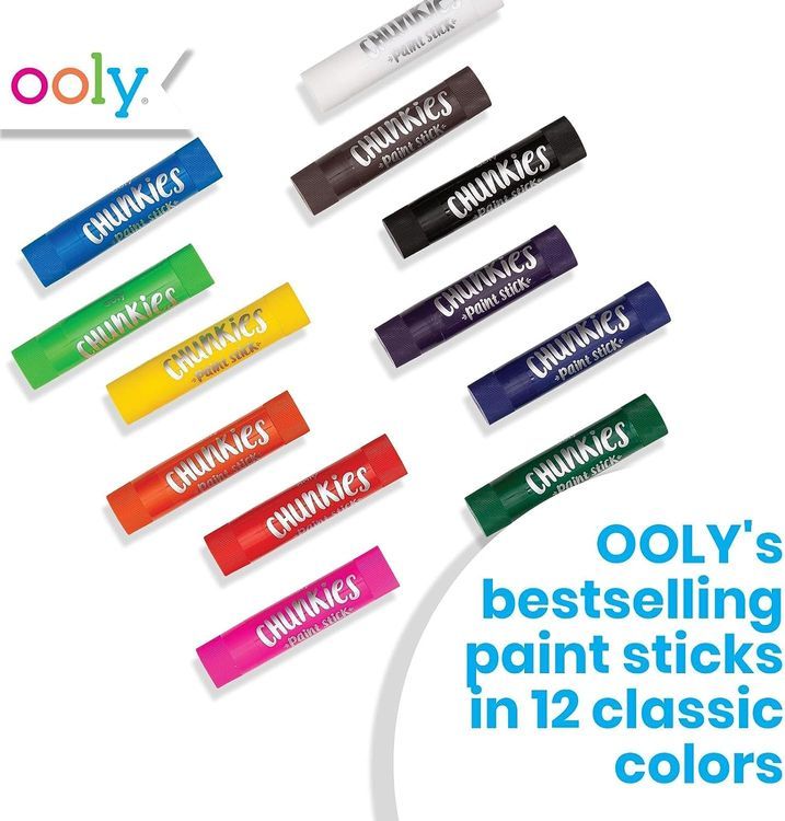 No. 9 - OOLY Chunkies Twistable Tempera Paint Sticks - 2