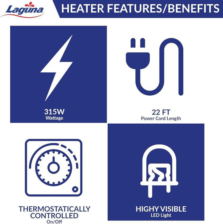 No. 9 - Laguna PowerHeat Heated De-Icer for Ponds - 315W - 4