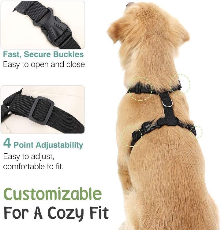 No. 5 - VavoPaw Dog Vehicle Safety Vest Harness - 5