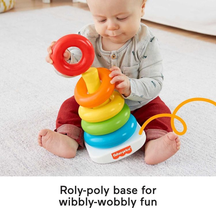 No. 8 - Fisher-Price Rock-a-Stack Toy - 2