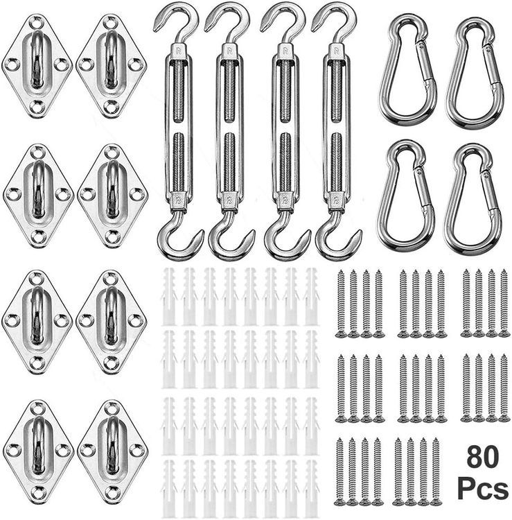 No. 1 - Shade Sail Hardware Kit - 1