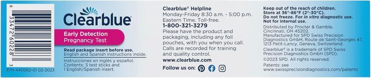 No. 1 - Clearblue Early Detection Pregnancy Test - 3