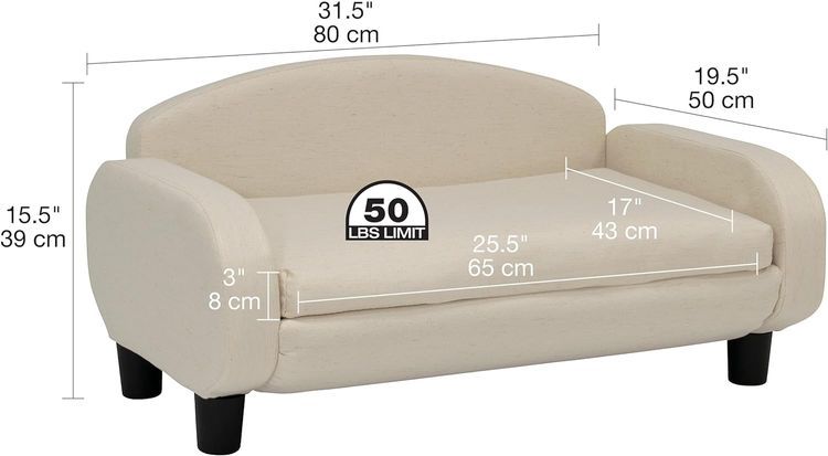 No. 3 - Paws & Purrs Modern Pet Sofa - 2