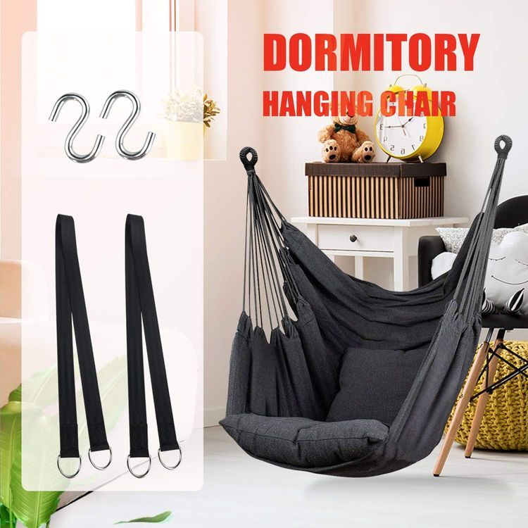 No. 10 - Hommtina Hammock Chair Hanging Rope Swing - 5