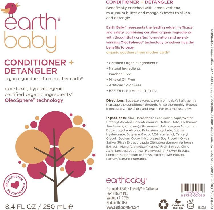 No. 6 - Earth Baby Conditioner + Detangler - 4