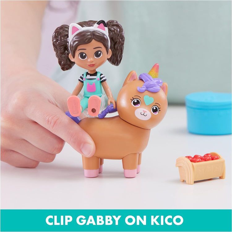 No. 7 - Gabby's Dollhouse, Gabby Girl and Kico the Kittycorn Toy Figures Pack - 3