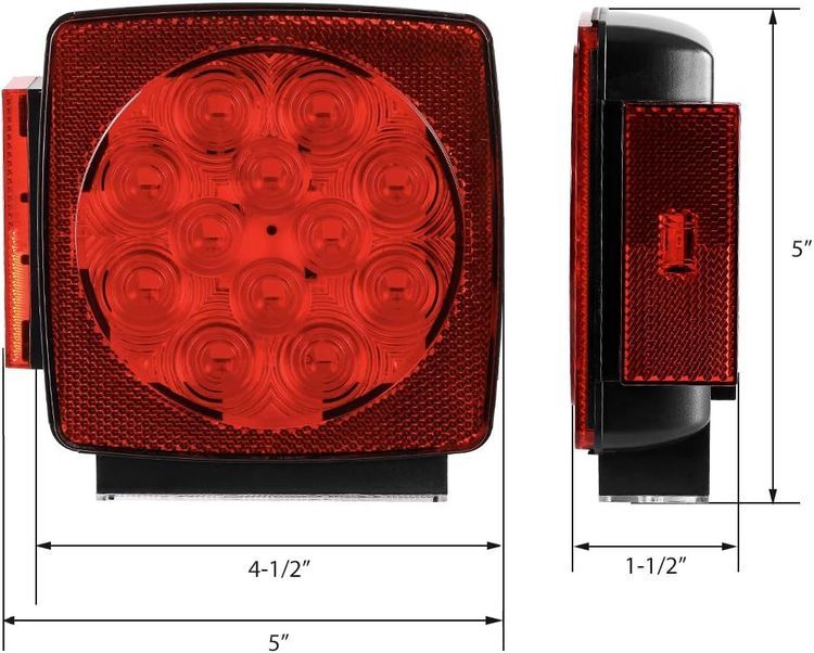 No. 5 - CZC AUTO Trailer Lights - 4