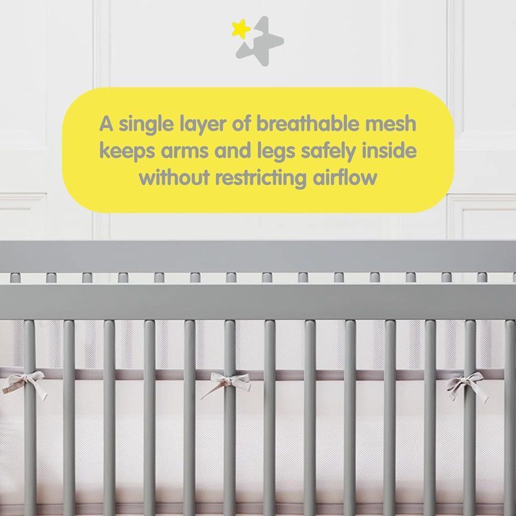 No. 9 - Breathable Mesh Liner for Cribs - 3