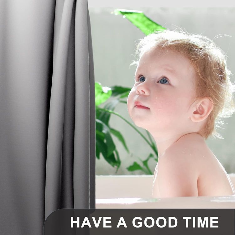 No. 10 - AmazerBath Shower Curtain Sets - 3