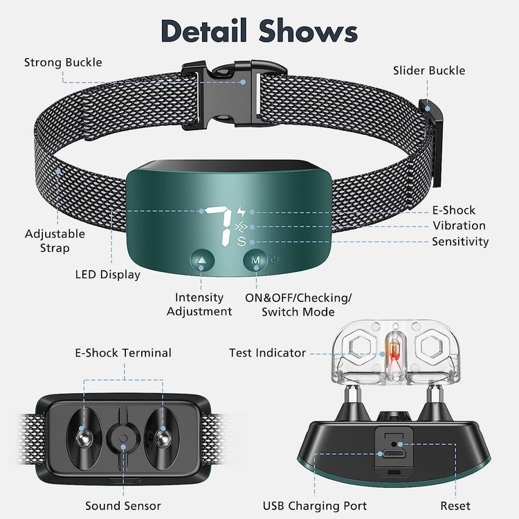 No. 3 - NBJU Bark Collar - 3