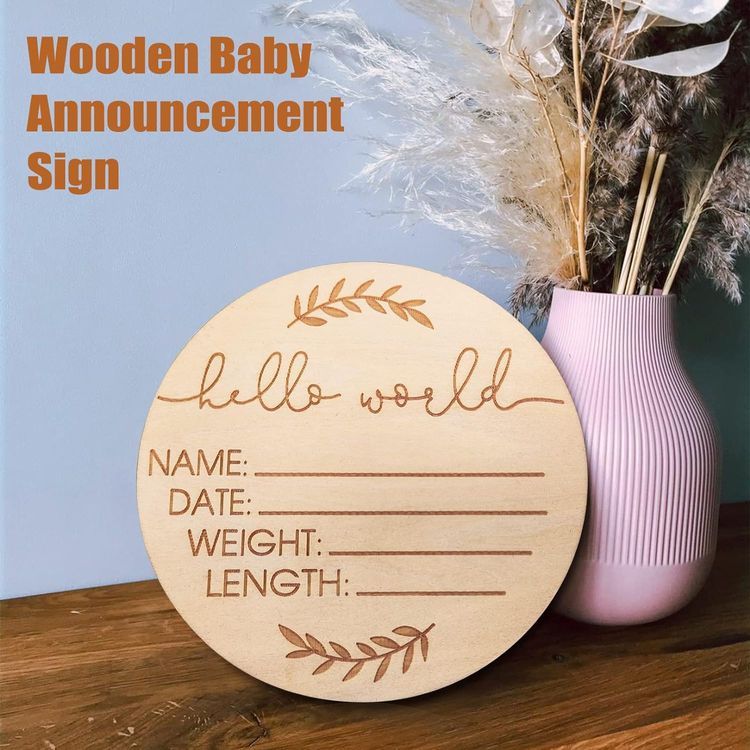 No. 4 - AEGYPIUS Baby Announcement Board - 2