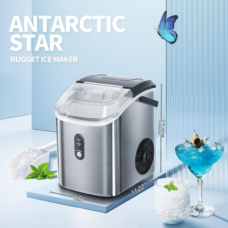 No. 3 - Antarctic Star Nugget Countertop Ice Maker - 4