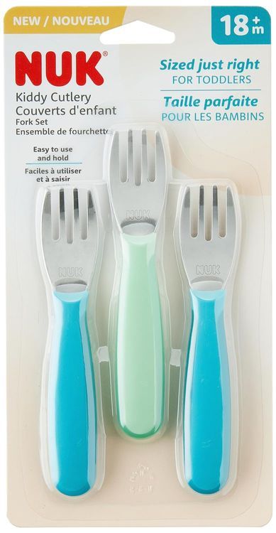 No. 1 - NUK Kiddy Cutlery Forks - 1