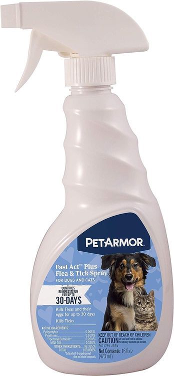 No. 7 - PetArmor Fastact Plus Flea and Tick Prevention Spray - 1