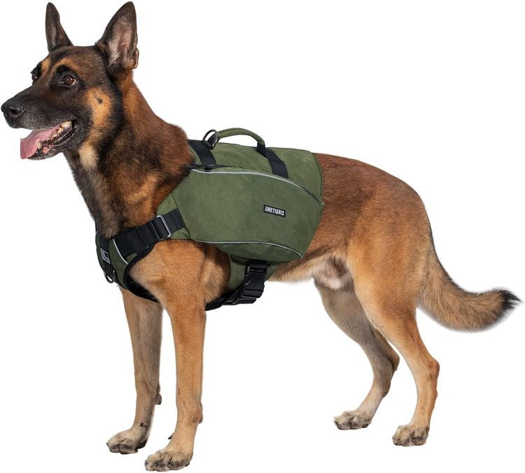 No. 9 - OneTigris Y-Shaped Dog Hiking Backpack - 1