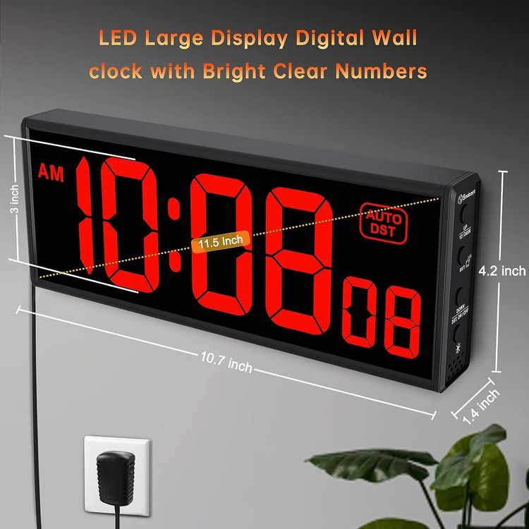 No. 9 - Soobest Digital Wall Clock - 2