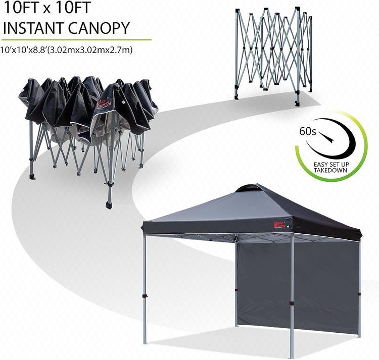 No. 9 - MASTERCANOPY Durable Ez Pop-up Canopy Tent - 4