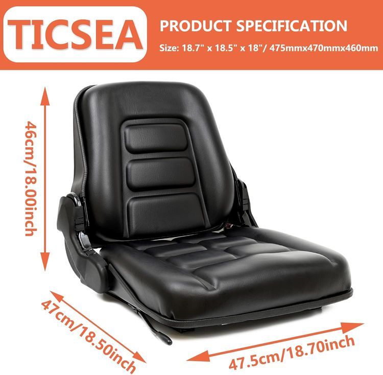 No. 2 - TICSEA Heavy Duty Vehicle Seat - 3