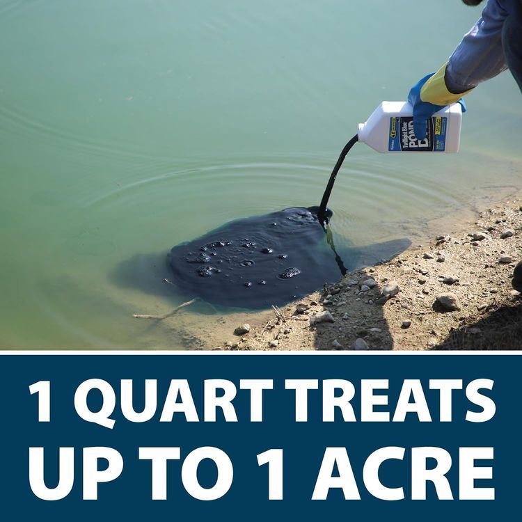 No. 9 - Airmax 4X Concentrated Nature's Blue Liquid Pond Dye, Treats Like 1 Gallon, Ecofriendly - 3