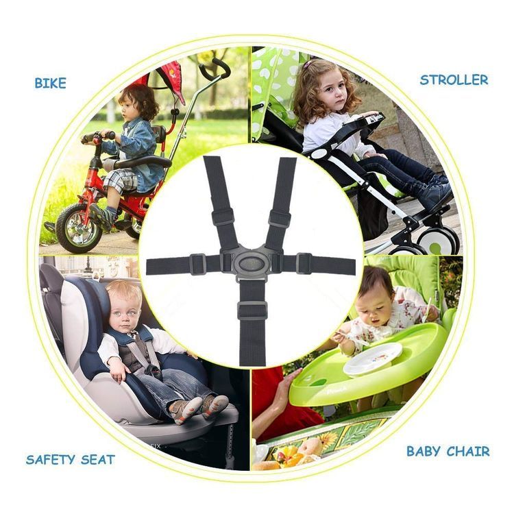 No. 2 - Bub Baby Car Seat Chest & Harness Clips - 5