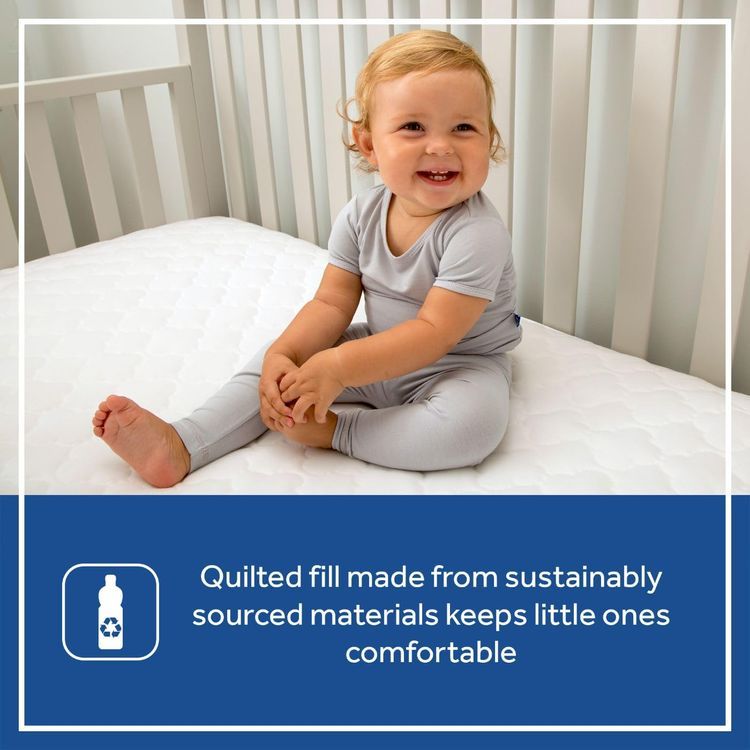 No. 9 - Sealy Waterproof Crib Mattress Pads - 5