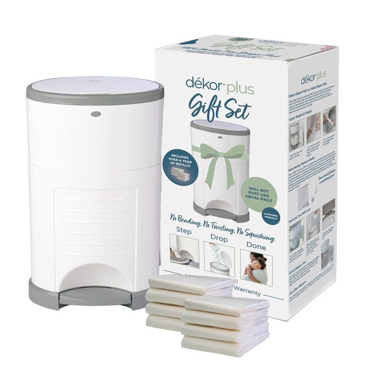 No. 10 - DEKOR Plus Diaper Pail Gift Set - 1