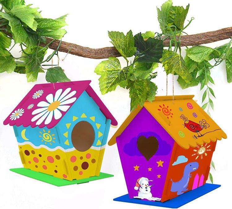 No. 7 - Hapray Bird House Craft Kit - 4