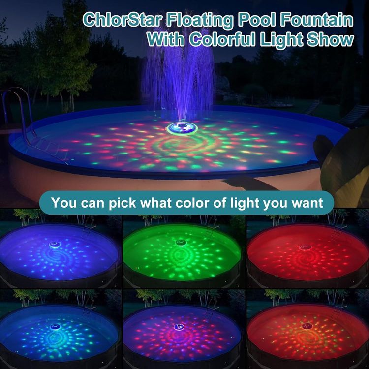 No. 5 - ChlorStar Floating Pool Fountain - 2