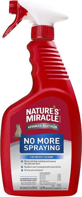 No. 1 - Nature's Miracle Cat Repellent Spray - 1