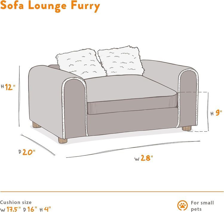 No. 6 - Moots Furry Pet Sofa Lounge - 4