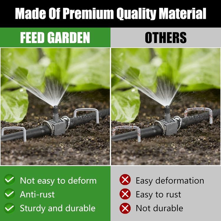 No. 2 - FEED GARDEN Plant Support Garden Stakes - 4