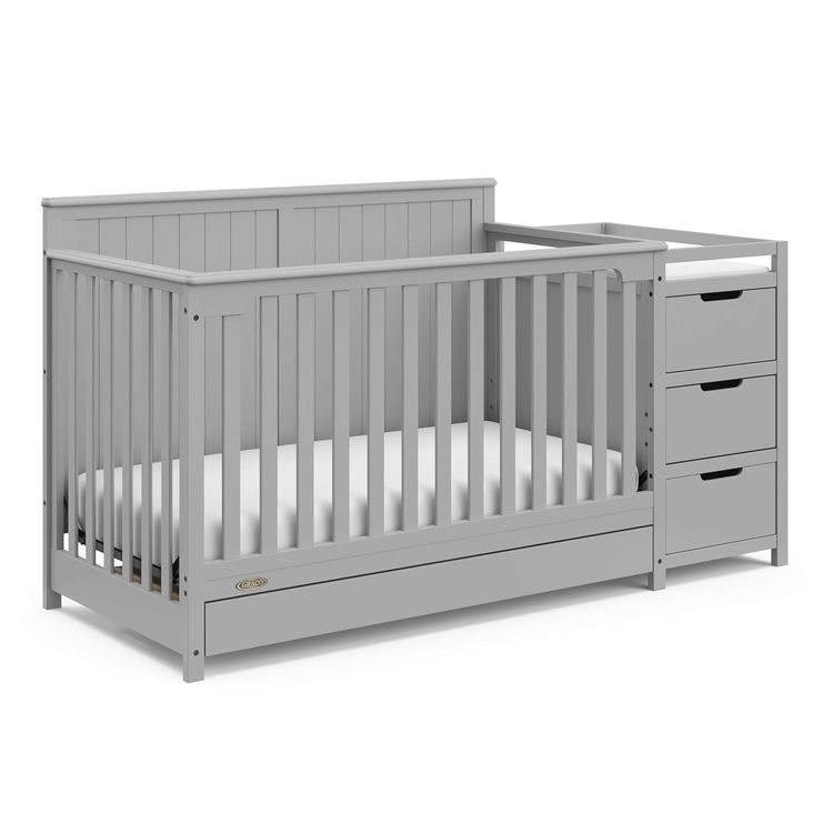 No. 6 - Graco Hadley 5-in-1 Convertible Crib and Changer with Drawer - 4