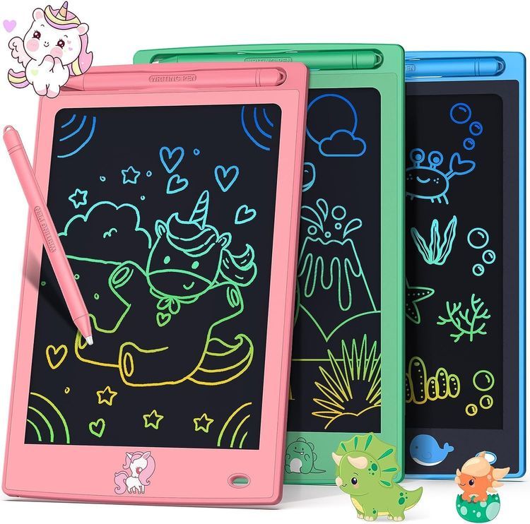 No. 1 - FLUESTON Toys LCD Writing Tablet Toddler - 1