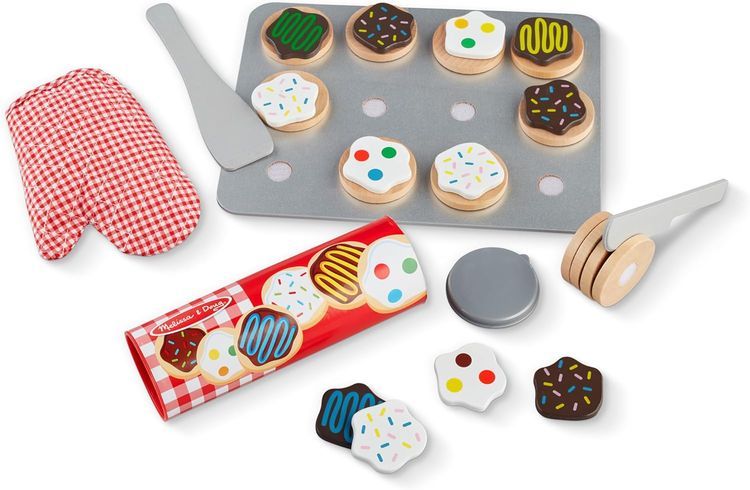 No. 6 - Wooden Cookie Play Food Set - 1