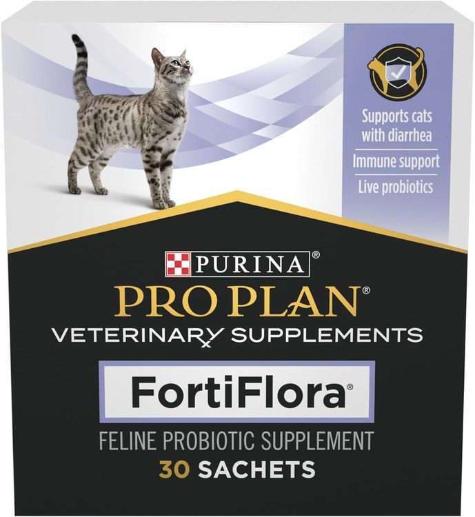 No. 2 - Purina Pro Plan Veterinary Supplements FortiFlora Cat Probiotic Supplement - 1